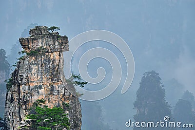 Zhangjiajie mountains, China Stock Photo