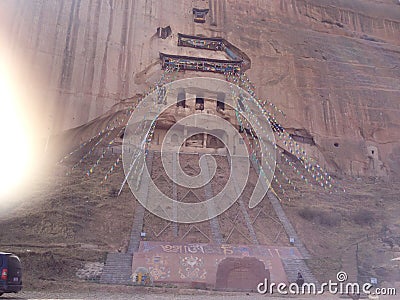 Zhangye temple, gansu, china Editorial Stock Photo