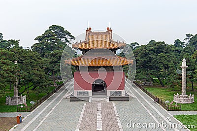 ZhaoLing Tomb Stock Photo