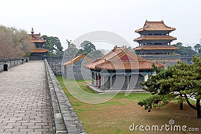 ZhaoLing Tomb - palace Stock Photo