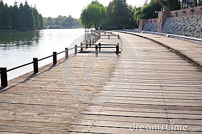 Zheng He treasure shipyard Ruins Park Stock Photo