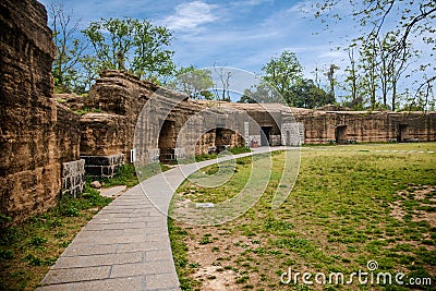 Zhenjiang Jiaoshan ancient fort Editorial Stock Photo