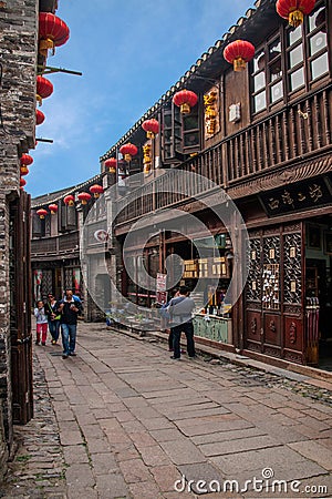 Zhenjiang West Ferry Street Editorial Stock Photo