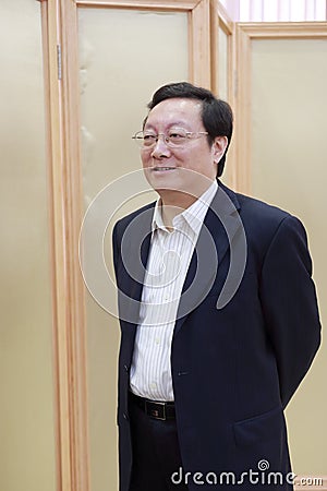 Zhong xingguo, deputy secretary of cpc amoy, china Editorial Stock Photo