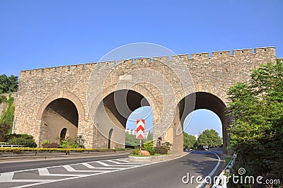 Zhongshan Gate, Nanjing, China Stock Photo