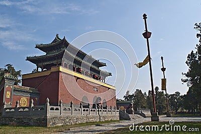 Zhongyue Temple in Dengfeng China Stock Photo