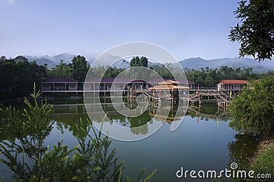 The Zhuang Shang holiday village Stock Photo