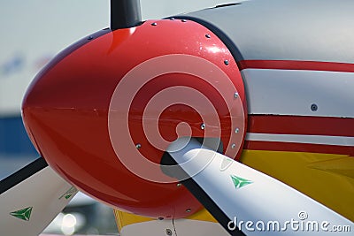 Yak-30 airplane at MAKS International Aerospace Salon MAKS-2019 Editorial Stock Photo