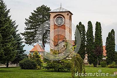 Zica monastery complex Stock Photo