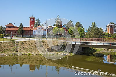 Zica Monastery in Serbia Stock Photo