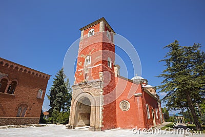 Zica Monastery in Serbia Stock Photo