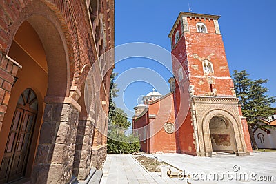 Zica Monastery in Serbia Stock Photo