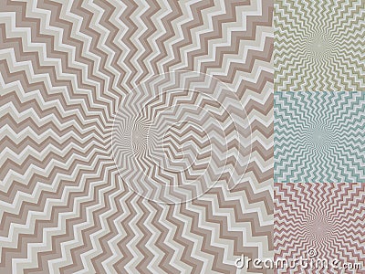 Zig-zag stripe background Vector Illustration