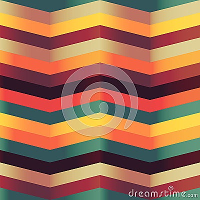 ZigZag chevron seamless pattern Vector Illustration