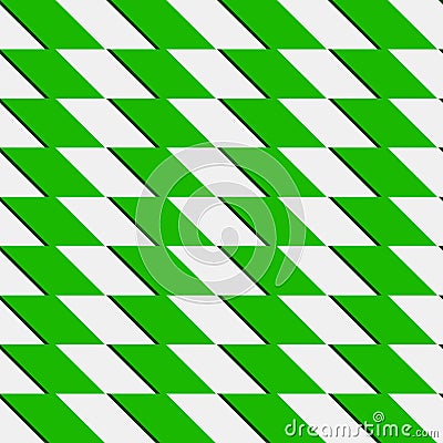 Zigzag repeatable pattern with parallelograms - Geometric abstra Vector Illustration