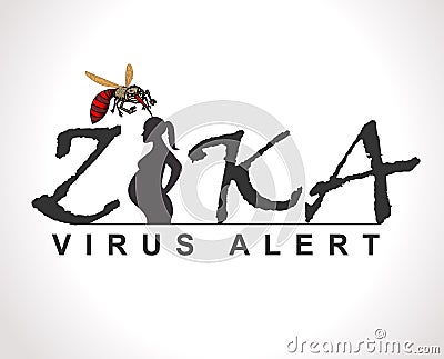 Zika virus alert graphic, Ideal for informational and institutional sanitation and related care Vector Illustration