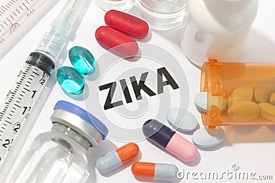 Zika Virus Stock Photo