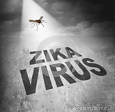 Zika Virus Risk Stock Photo