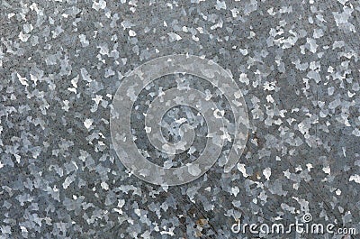 Zinc galvanized grunge metal texture may be used as background. Stock Photo