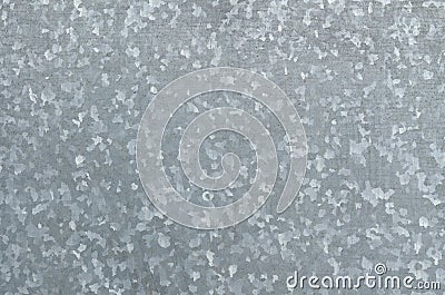 Zinc galvanized grunge metal texture may be used as background. Stock Photo