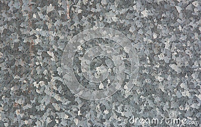 Zinc plated background Stock Photo