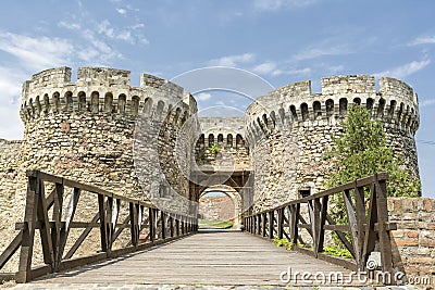 Zindan Gate Inside Belgrade Fortress, Belgrade, Serbia Stock Photo