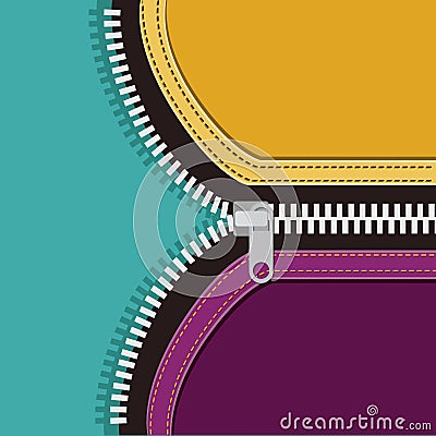 Zip background design Vector Illustration