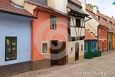 Zlata street, Prague Stock Photo