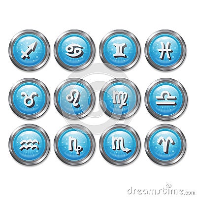 Zodiac horoscope Stock Photo