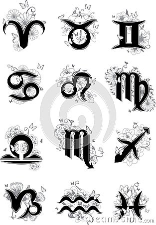 Zodiac sign Vector Illustration