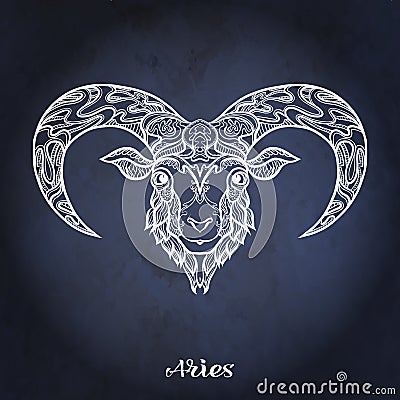 Zodiac sign. Astrological horoscope collection. Vector illustration Vector Illustration