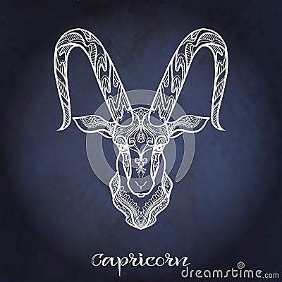 Zodiac sign. Astrological horoscope collection. Vector illustration Vector Illustration