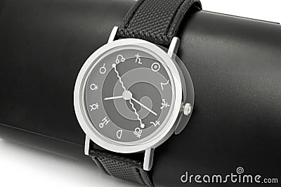 Zodiac wrist watch Stock Photo