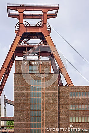 The Zollverein coal mine complex Editorial Stock Photo
