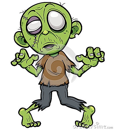 Zombie Vector Illustration