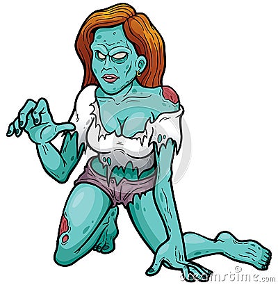 Zombie Vector Illustration
