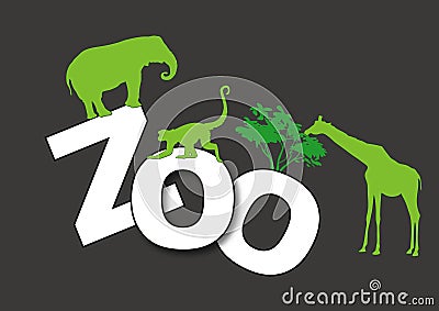 Zoo Vector Illustration