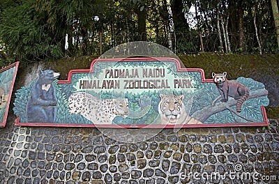 Zoological Park, Darjeeling, India Editorial Stock Photo