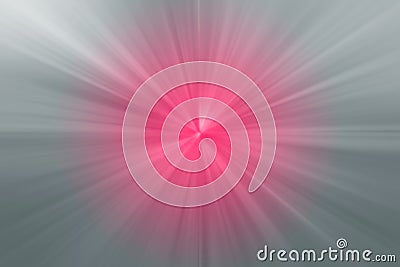 Zoom effect pink grey light color for background, shiny glowing pink gray blur and zoom effect, energy and power concept Stock Photo