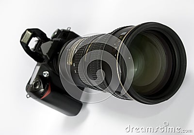 Zoom Lens Stock Photo