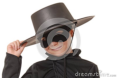 Zorro Of The Old West 19 Stock Photo