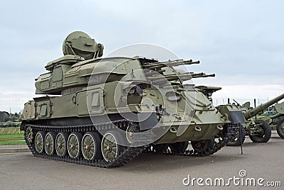 ZSU-23-4 Shilka Editorial Stock Photo