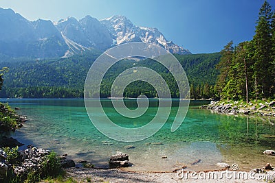 Zugspitze, Germany Stock Photo