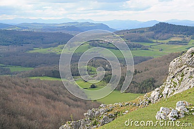 Zuia-ko Harana, Araba, Basque Country Stock Photo