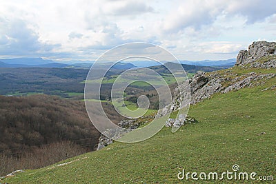 Zuia-ko Harana, Araba, Basque Country Stock Photo