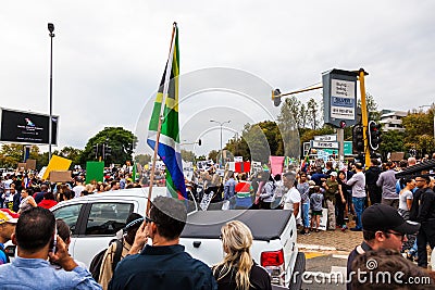 Zuma must fall march Editorial Stock Photo