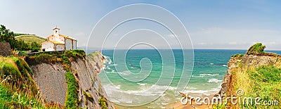 Zumaia coast, Pais Vasco Spain Stock Photo