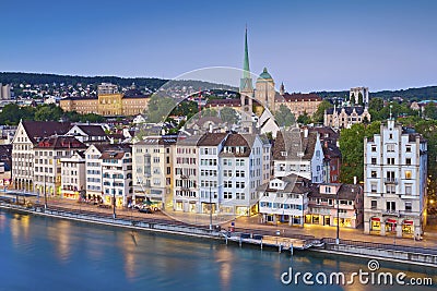 Zurich. Stock Photo