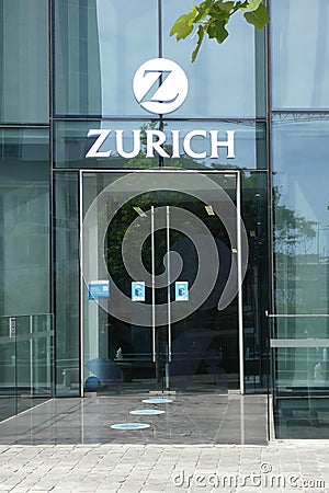 Zurich Insurance Group Editorial Stock Photo