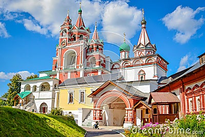 Savvino-Storozhevsky Orthodox Monastery in Zvenigorod Stock Photo